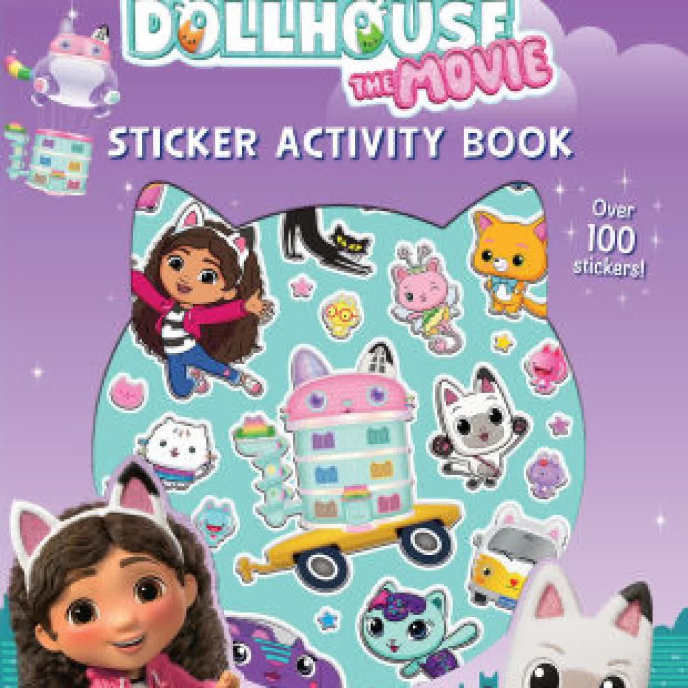 Gabby's Dollhouse: The Movie (Gabby's Dollhouse: Sticker Activity Book with Shiny Stickers) by MEL MAXWELL on Iphone New Format