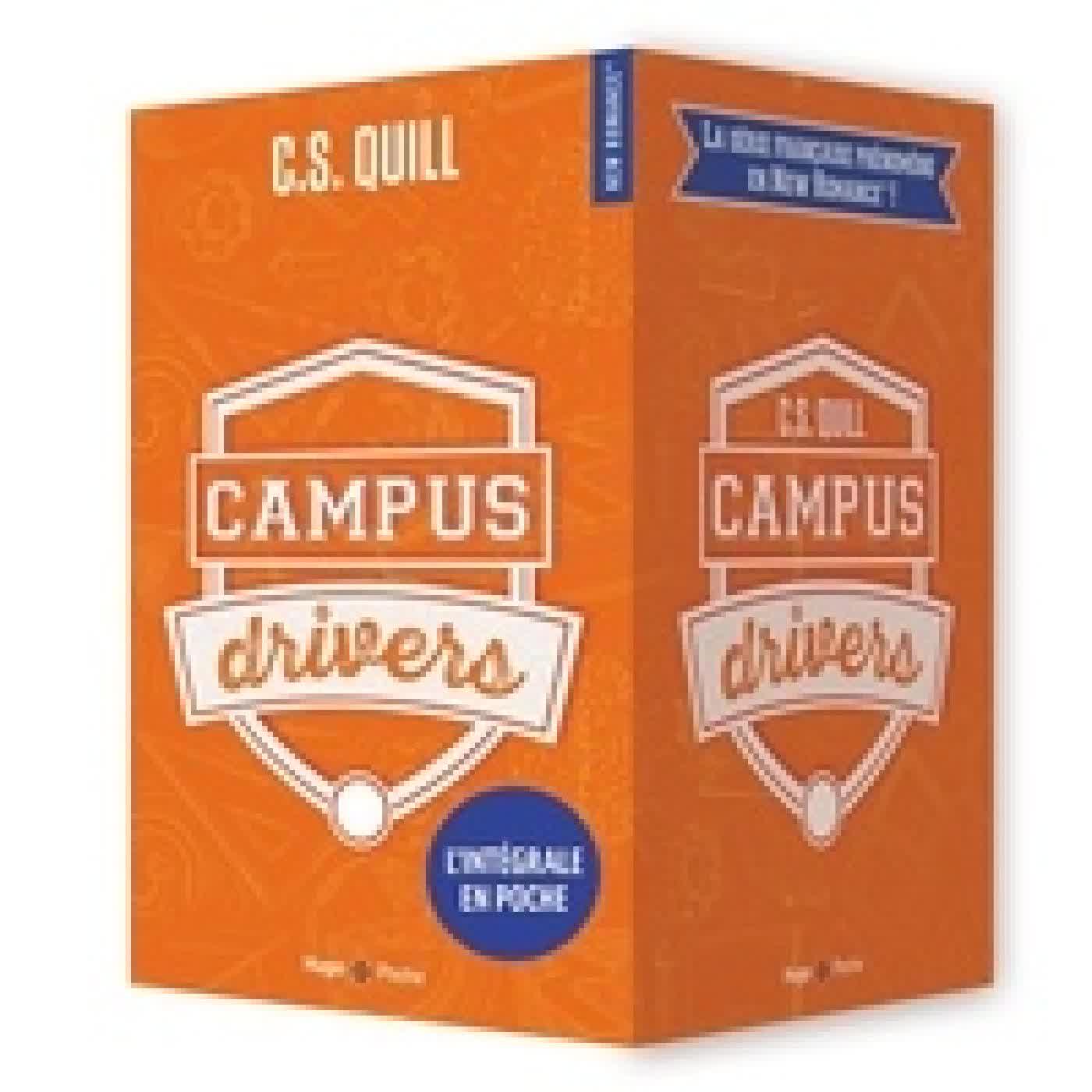 Lire en ligne : Campus drivers Tomes 1 à 5Coffret en 5 volumes. Tome 1, Supermad ; Tome 2, Bookboyfriend ; Tome 3, Crashtest ; Tome 4, Love Machine ; Tome 5, Good Luke