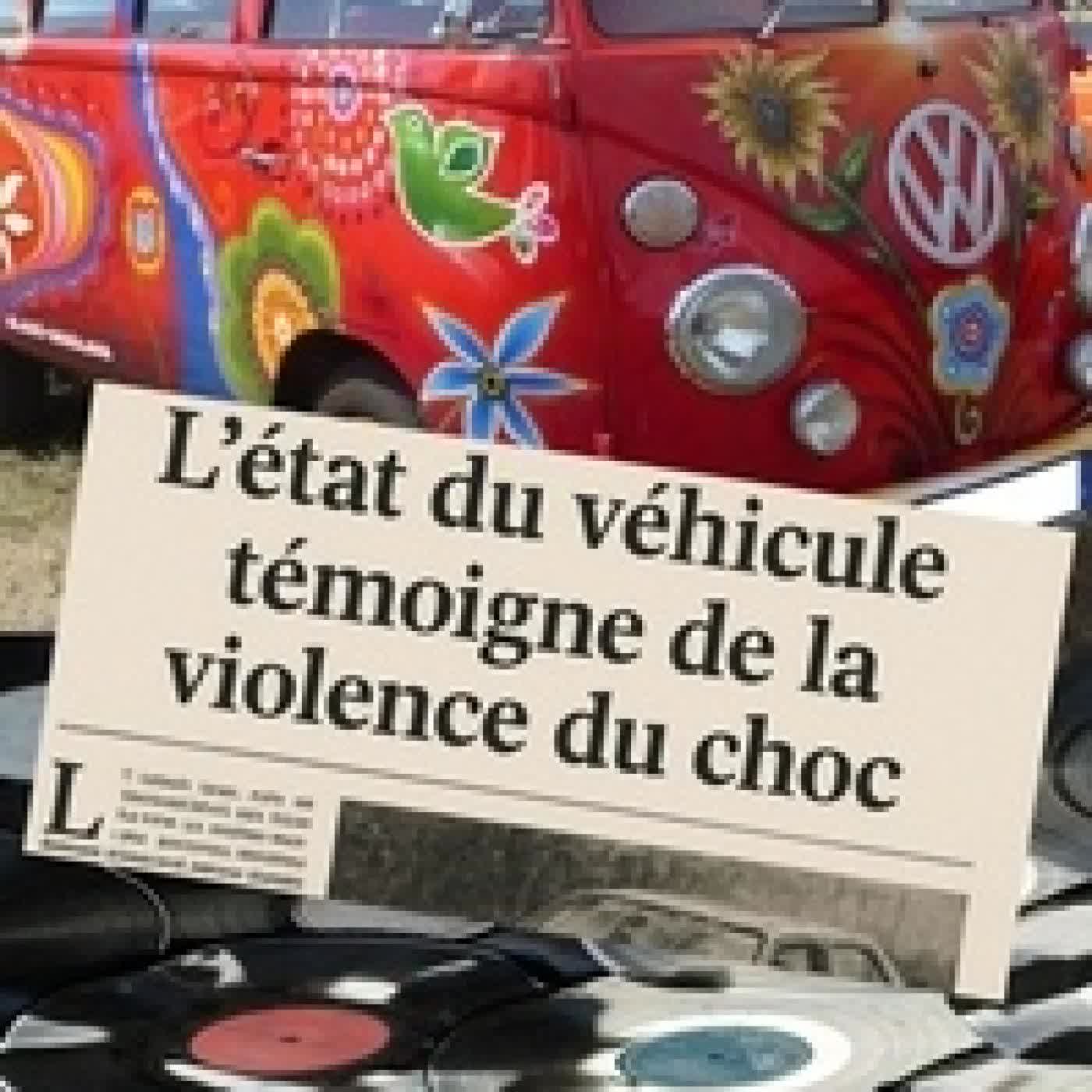{téléchargement} L'état du véhicule témoigne de la violence du choc