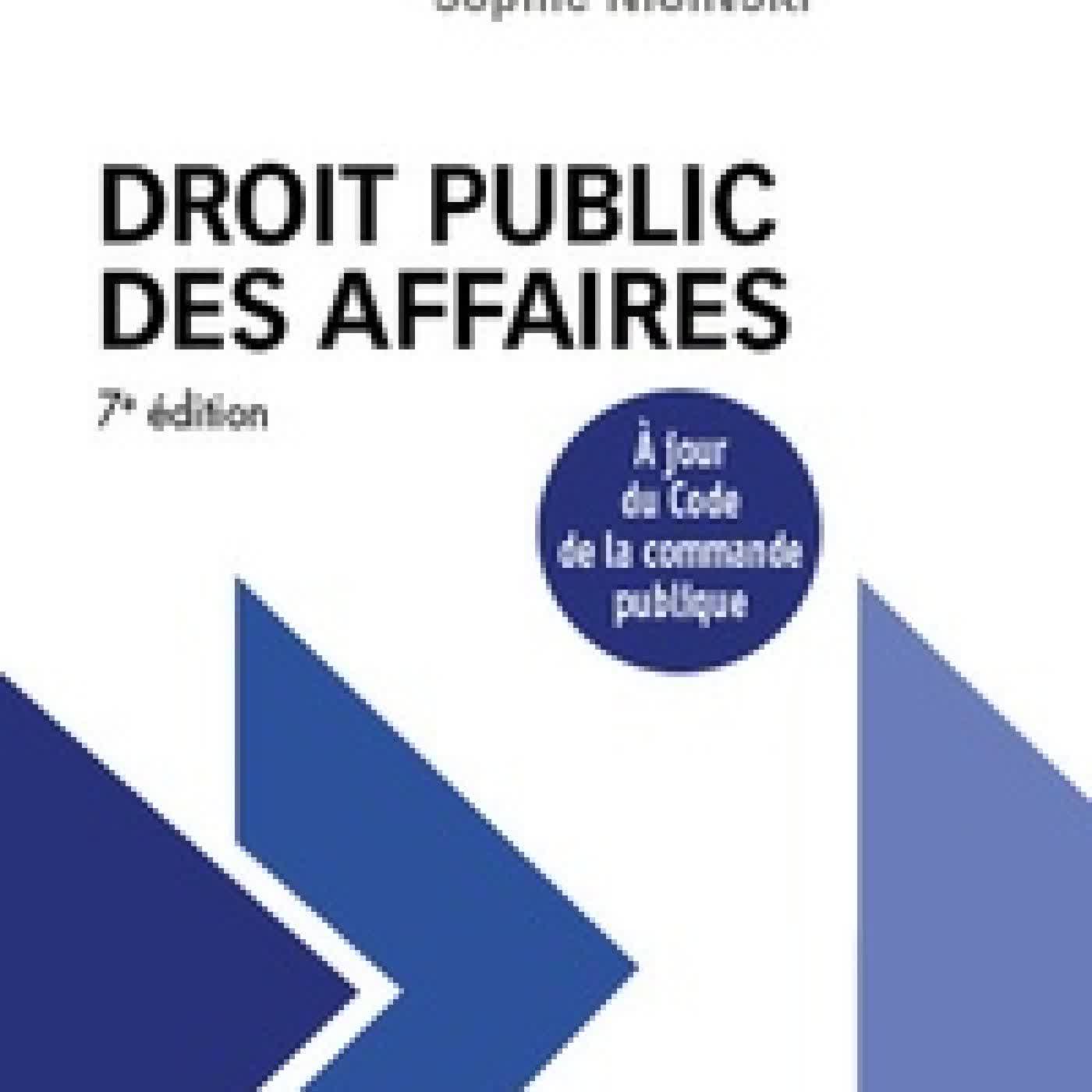 Télécharger Pdf Droit public des affaires