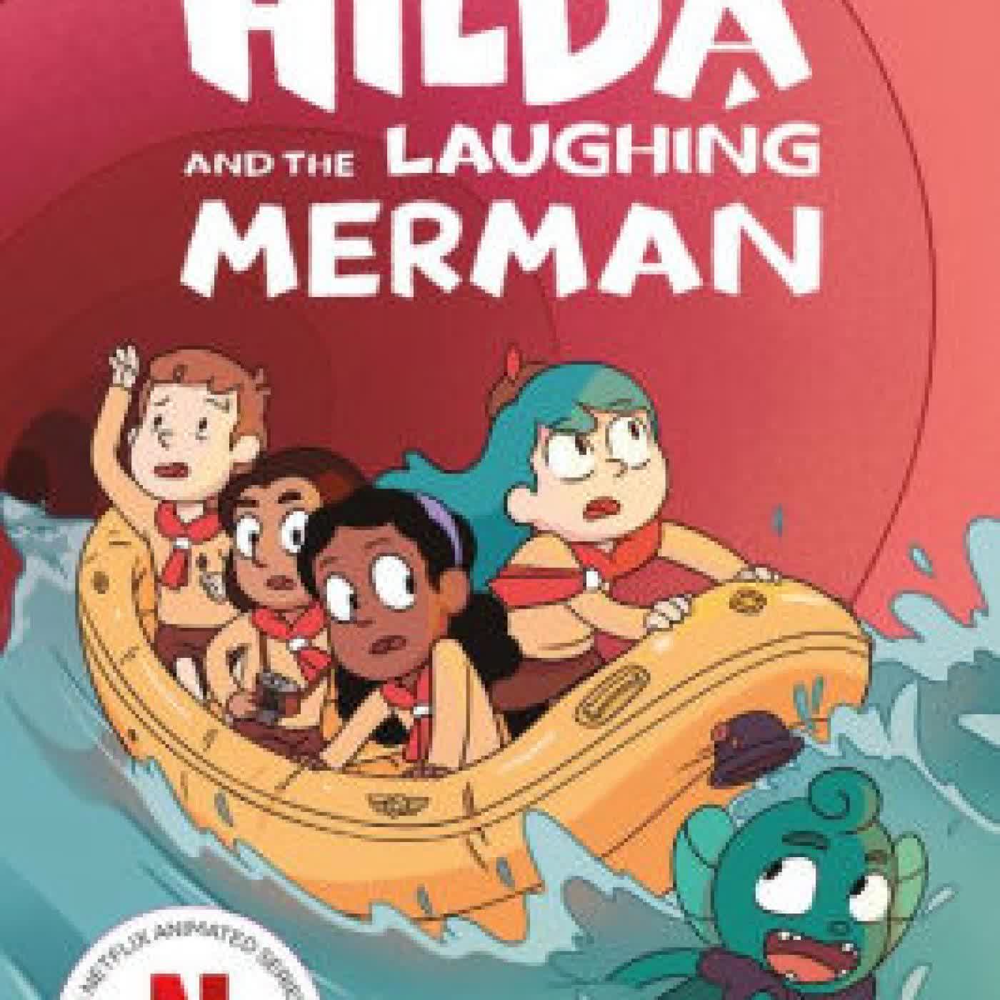 Hilda and the Laughing Merman by Luke Pearson, Stephen Davies, Sapo Lendário on Iphone New Format