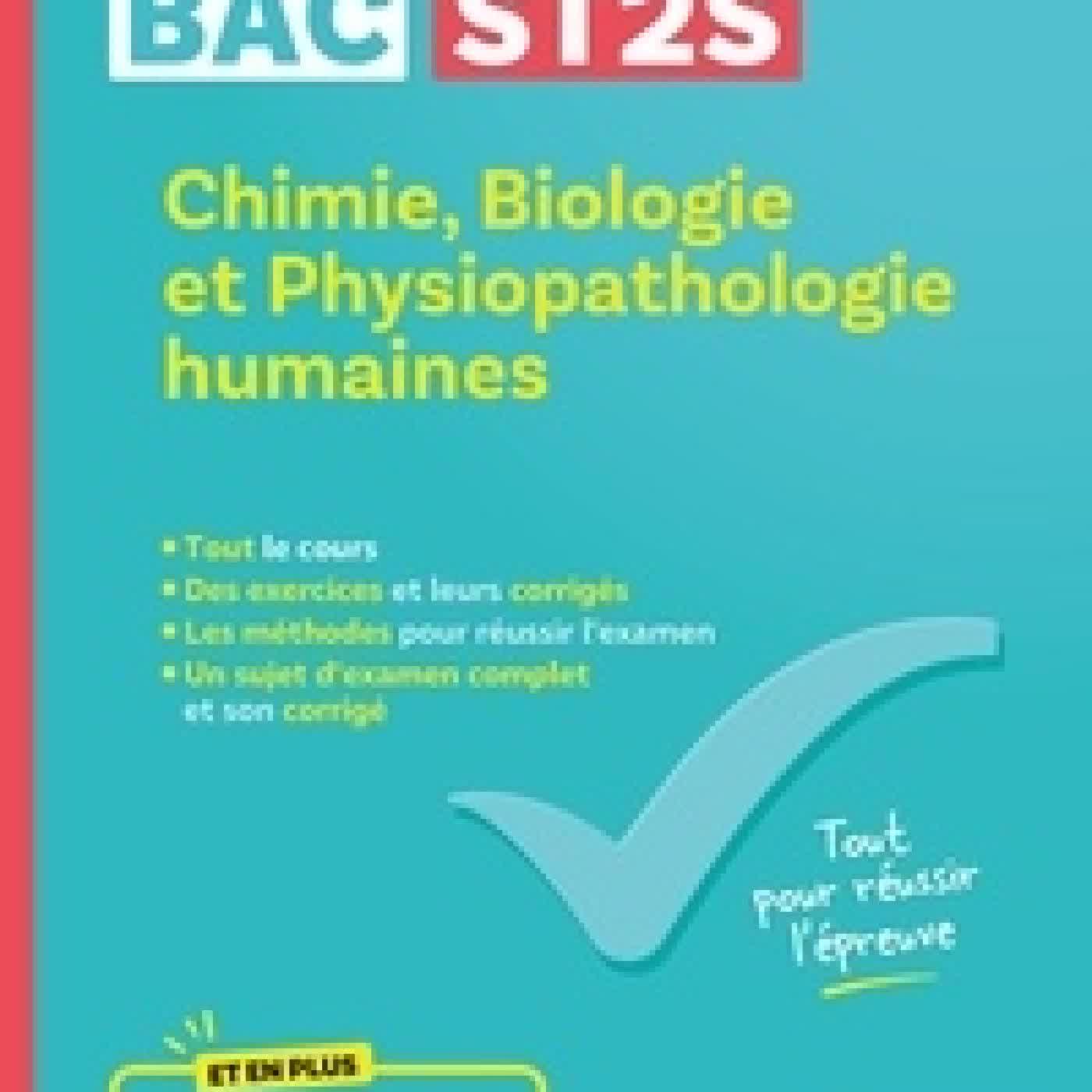 {téléchargement} Chimie, Biologie et Physiopathologie humaines 1re-Terminale ST2S. Enseignement de spécialité Edition 2026