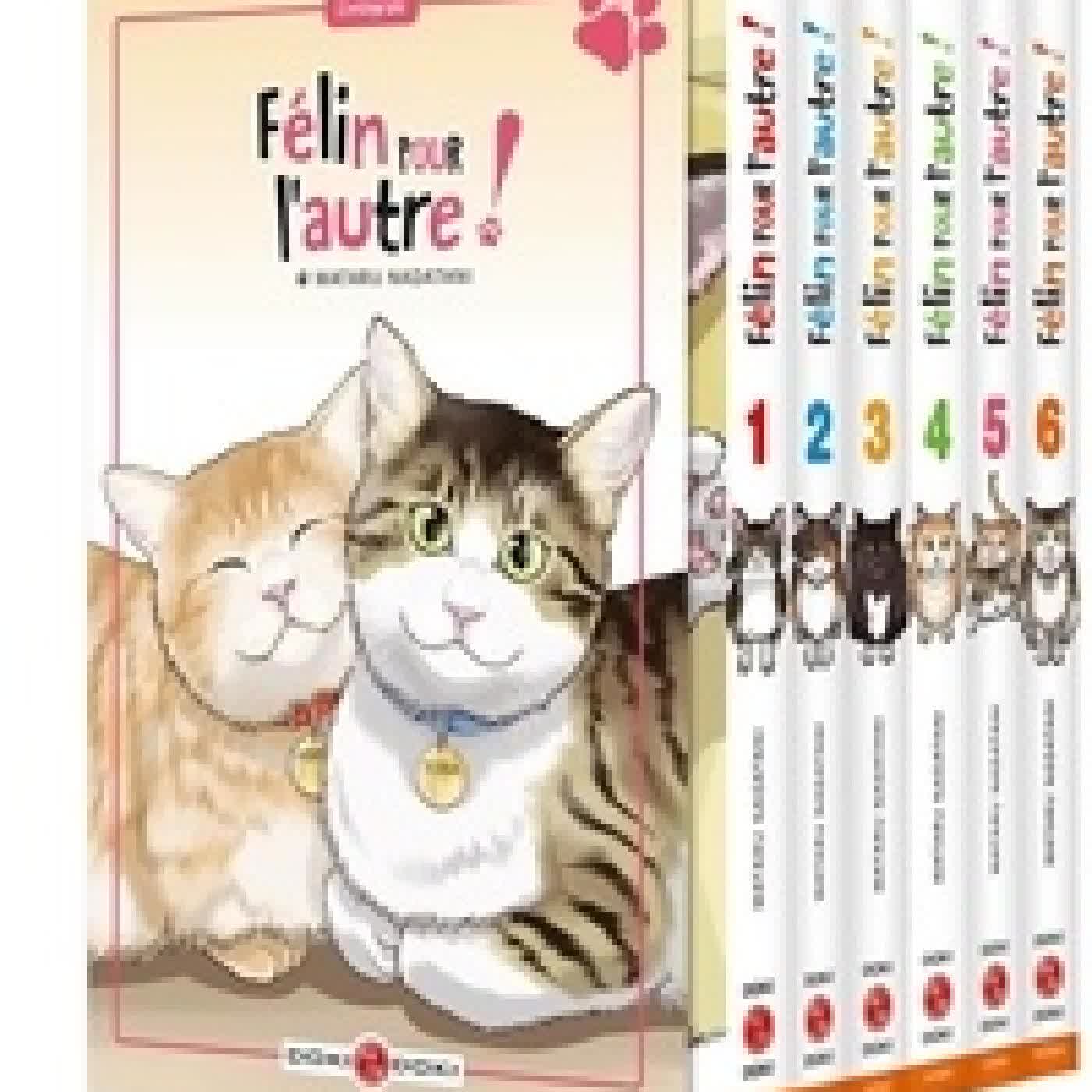 Lire en ligne : Félin pour l'autre ! Tome 1 à 6Coffret en 6 volumes. Avec une illustration collector offerte