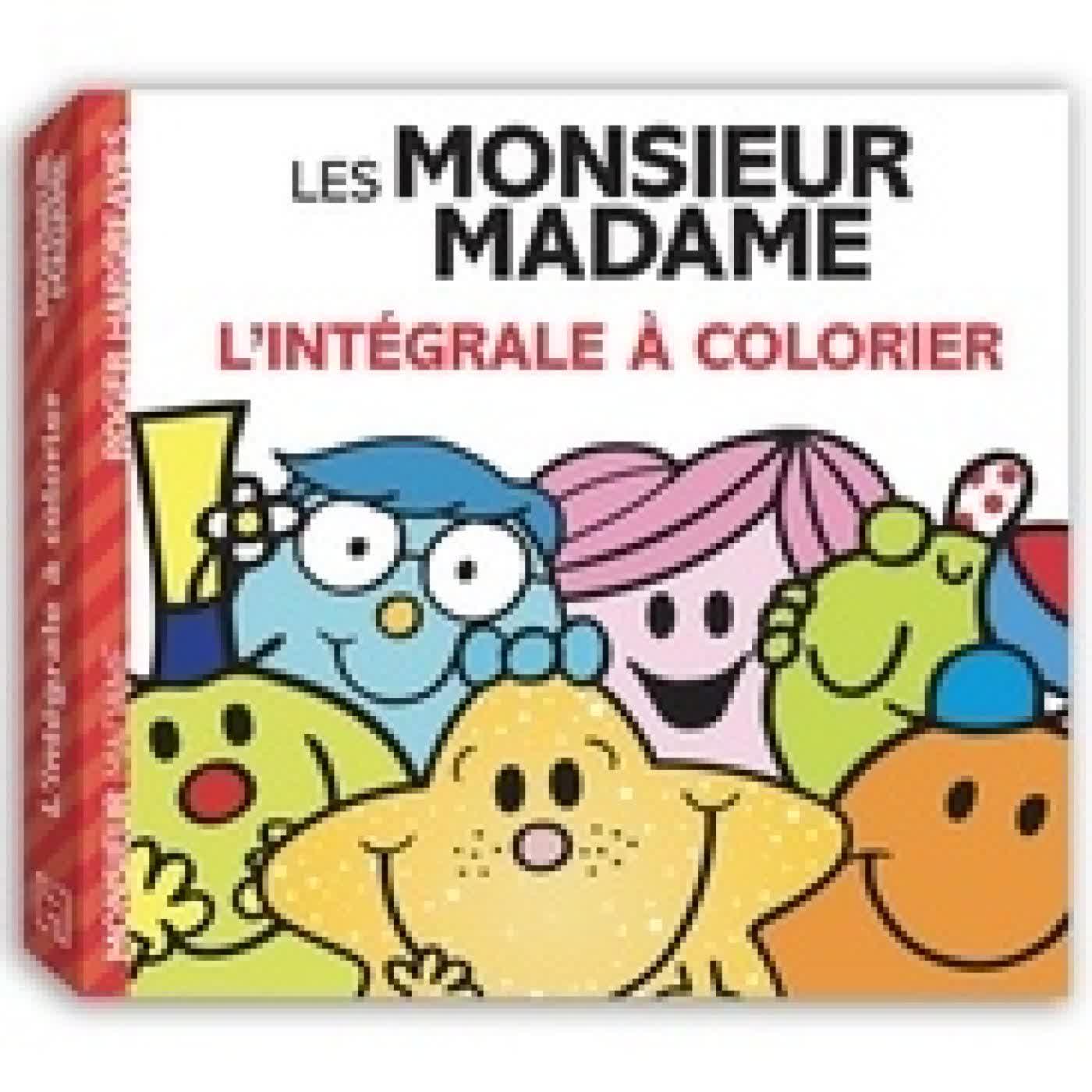 {téléchargement} Les Monsieur Madame. L'intégrale à colorier