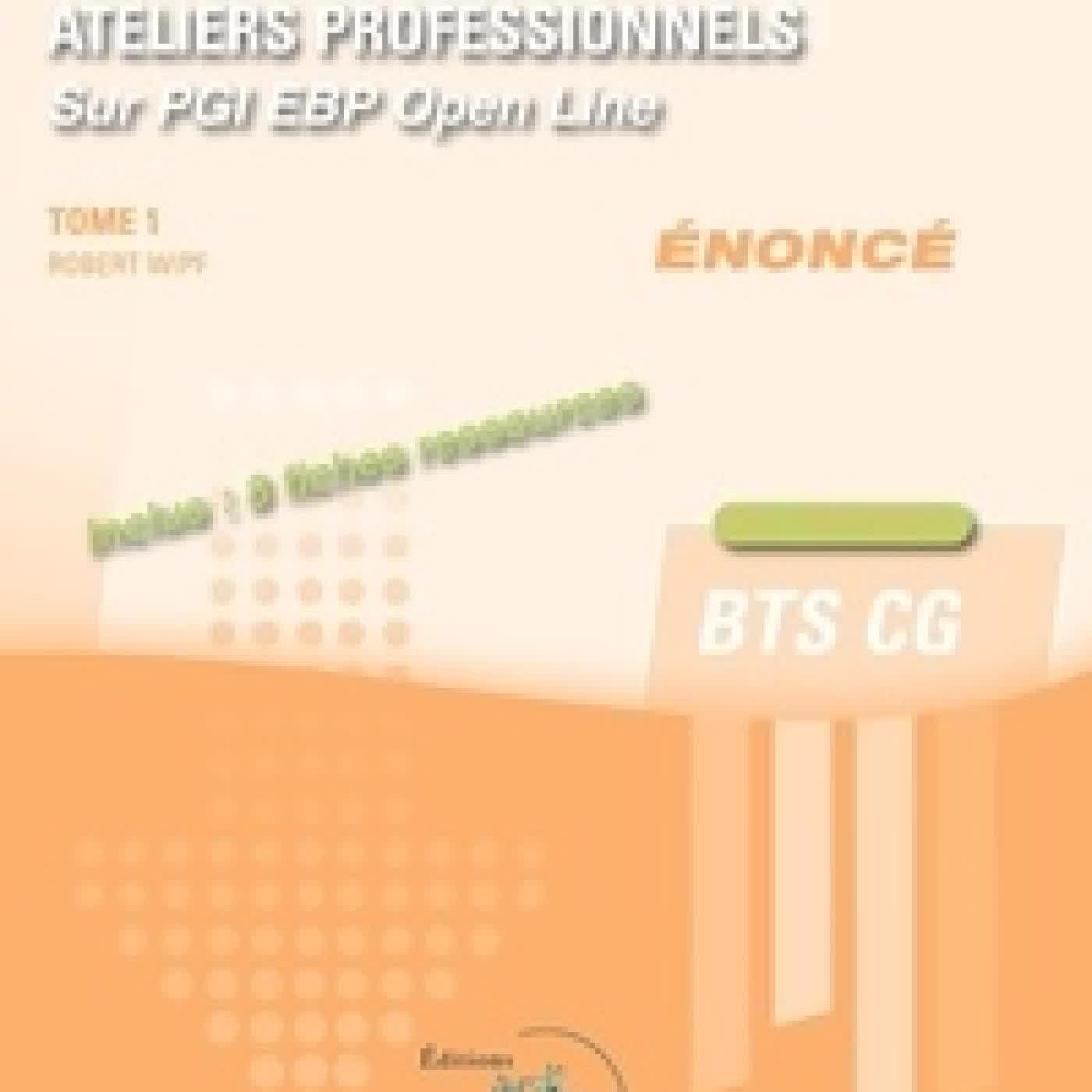 Lire en ligne : Ateliers professionnels sur PGI EBP. Tome 1, Enoncé Edition 2025-2026