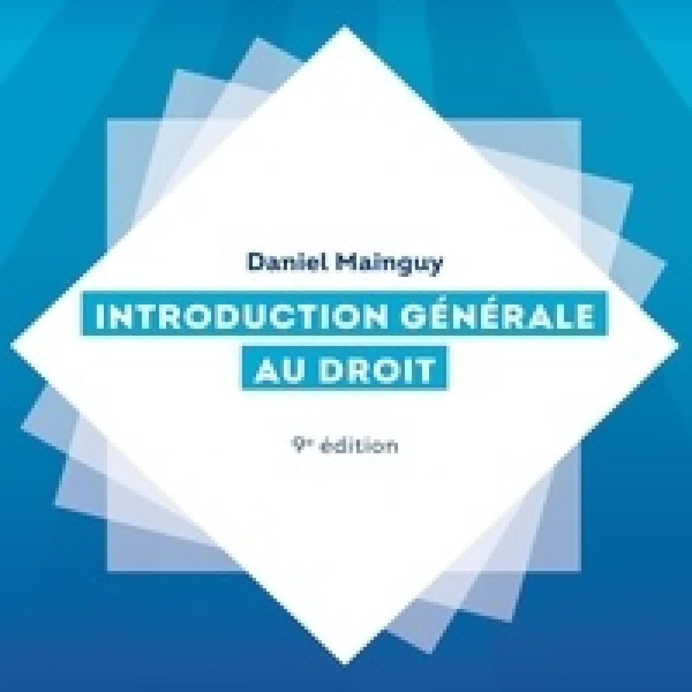 Lire en ligne : Introduction générale au droit9e édition