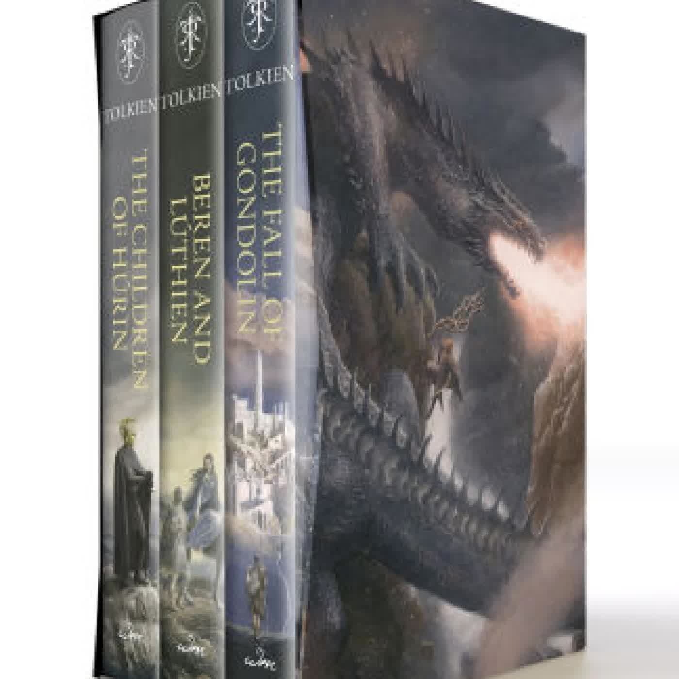 Great Tales of Middle-earth Box Set: The Children of Húrin, Beren and Lúthien, The Fall of Gondolin by J. R. R. Tolkien, Christopher Tolkien, Alan Lee on Iphone New Format