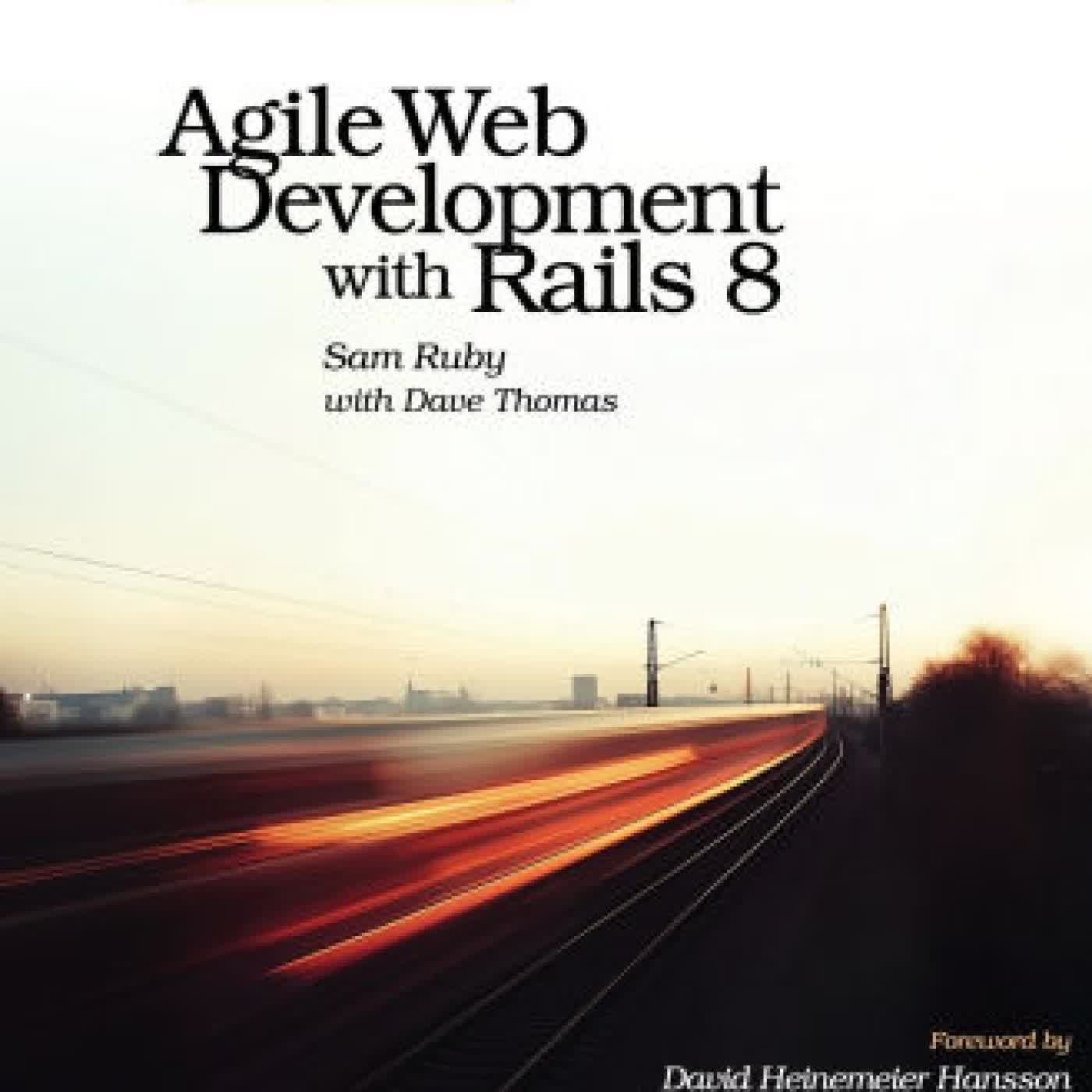 Agile Web Development with Rails 8 by Sam Ruby, Dave Thomas on Iphone New Format