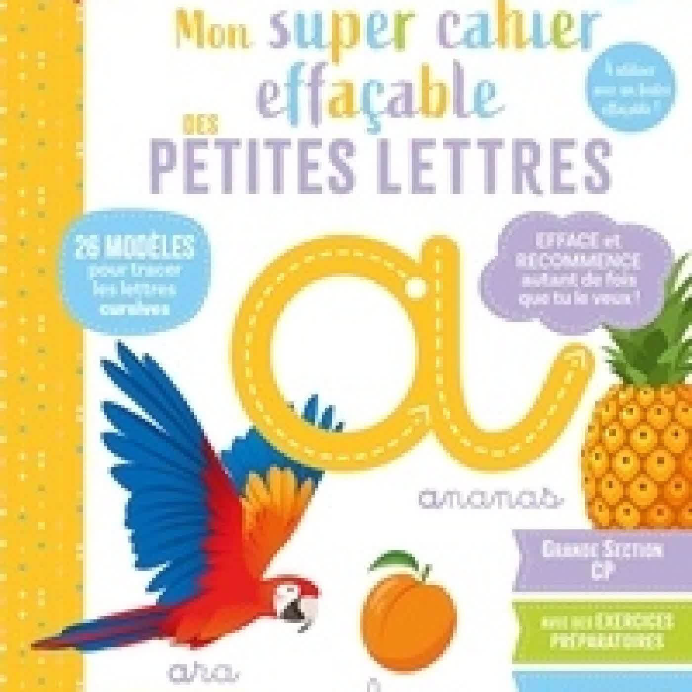 Télécharger Pdf Mon super cahier effaçable des petites lettres