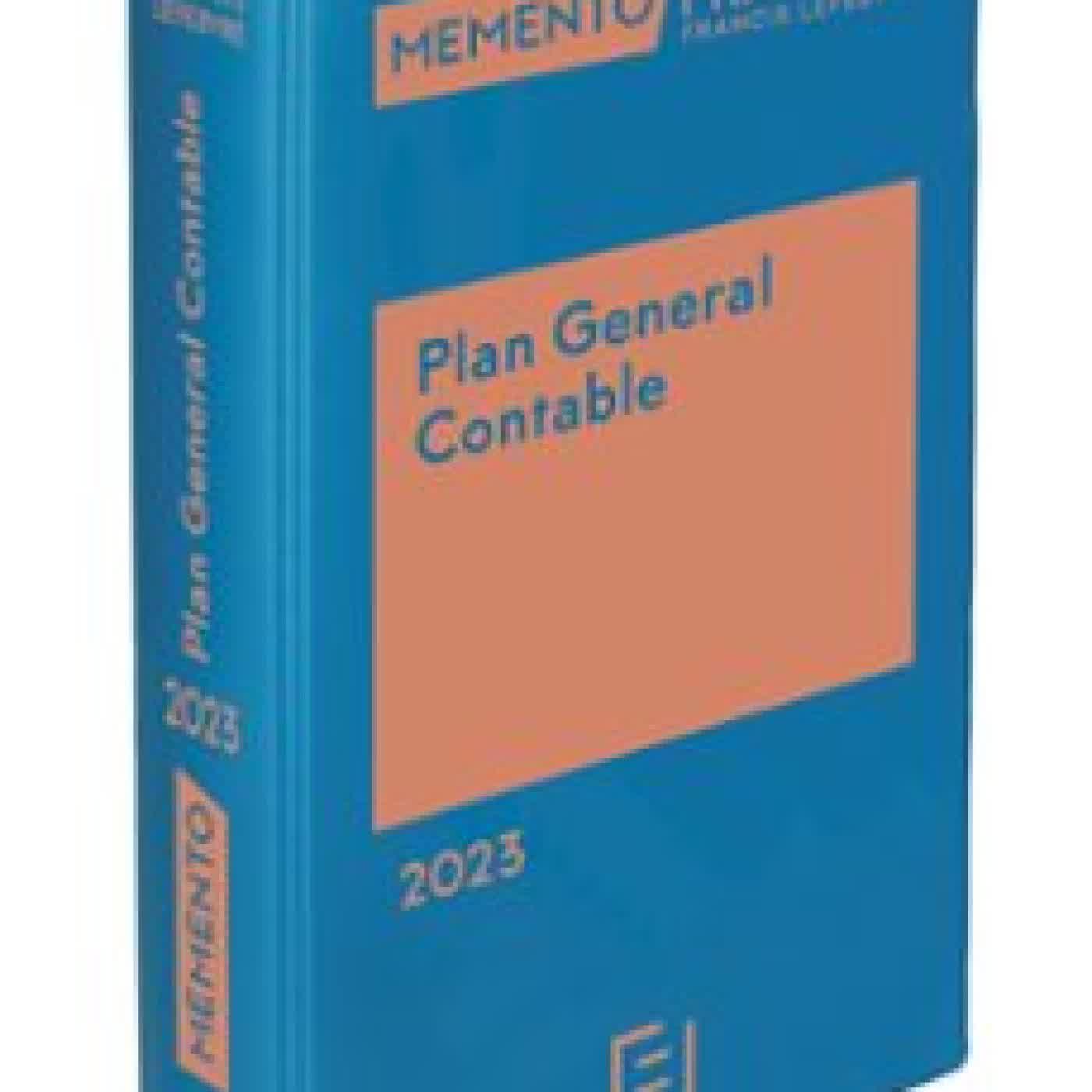 MEMENTO PRÁCTICO PLAN GENERAL CONTABLE 2023