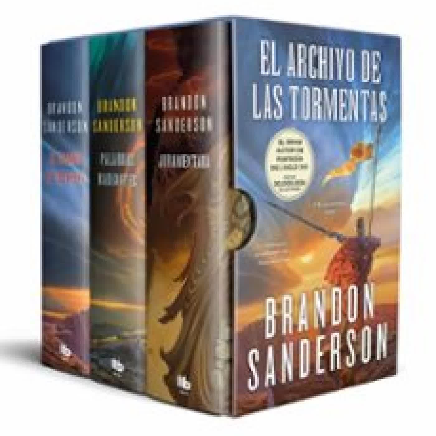 EL ARCHIVO DE LAS TORMENTAS (ESTUCHE CON: EL CAMINO DE LOS REYES; PALABRAS RADIANTES; JURAMENTADA) BRANDON SANDERSON