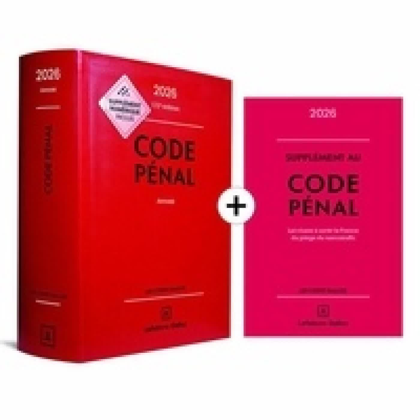 {téléchargement} Code pénal annoté. Inclus le supplément au code pénal Edition 2026