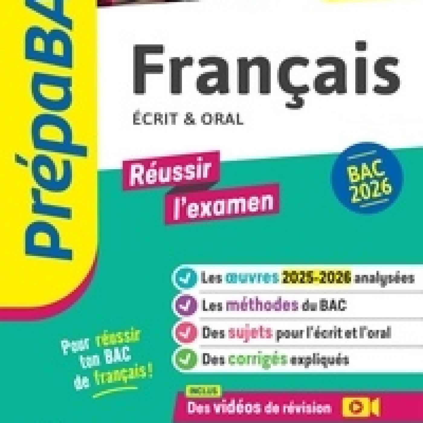 Lire en ligne : Français 1re Technologique. Ecrit & oral Edition 2025-2026