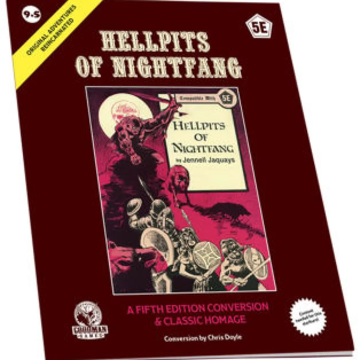 OAR 9.5: Hellpits of NightFang (5E) by Jennell Jaquays, Chris Doyle on Iphone New Format