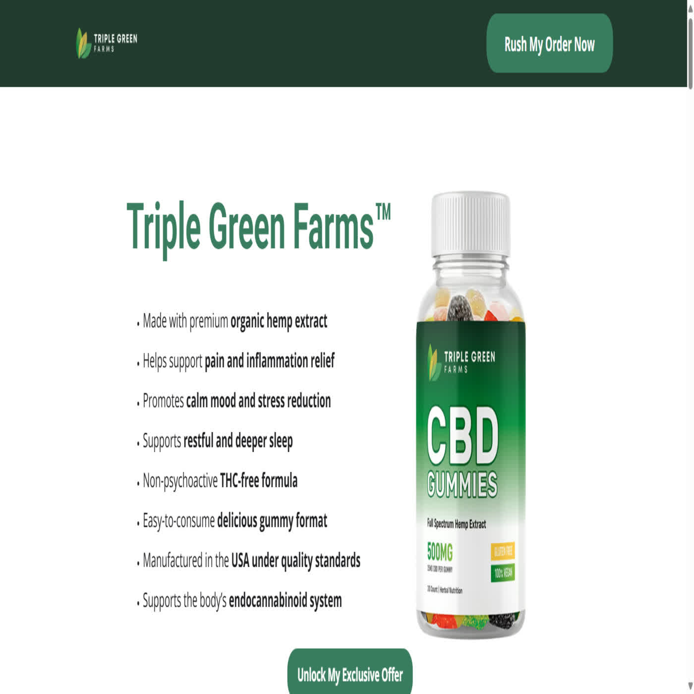 Triple Green Farms CBD Gummies Review: How These Hemp-Infused Edibles Support Relaxation