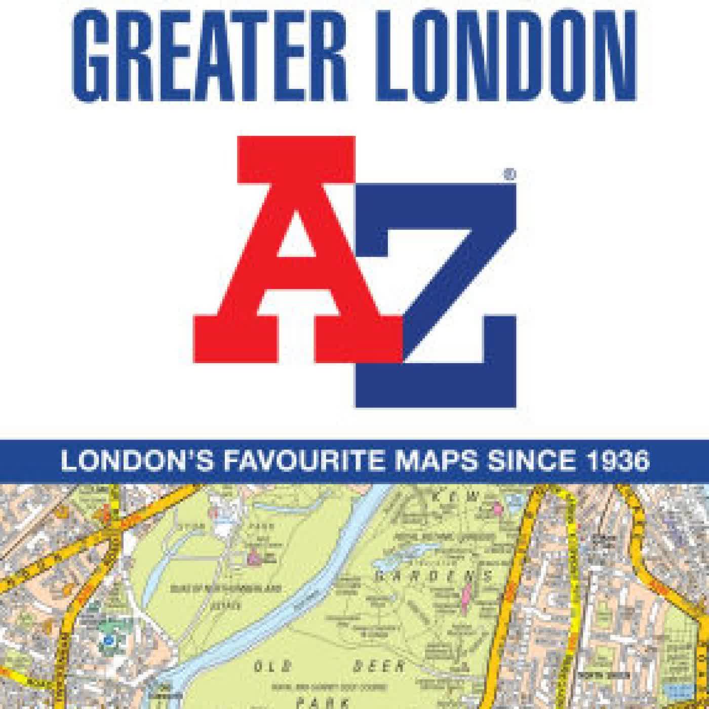 A-Z Master Atlas of Greater London by Geographers' A-Z Map Co Ltd on Iphone New Format