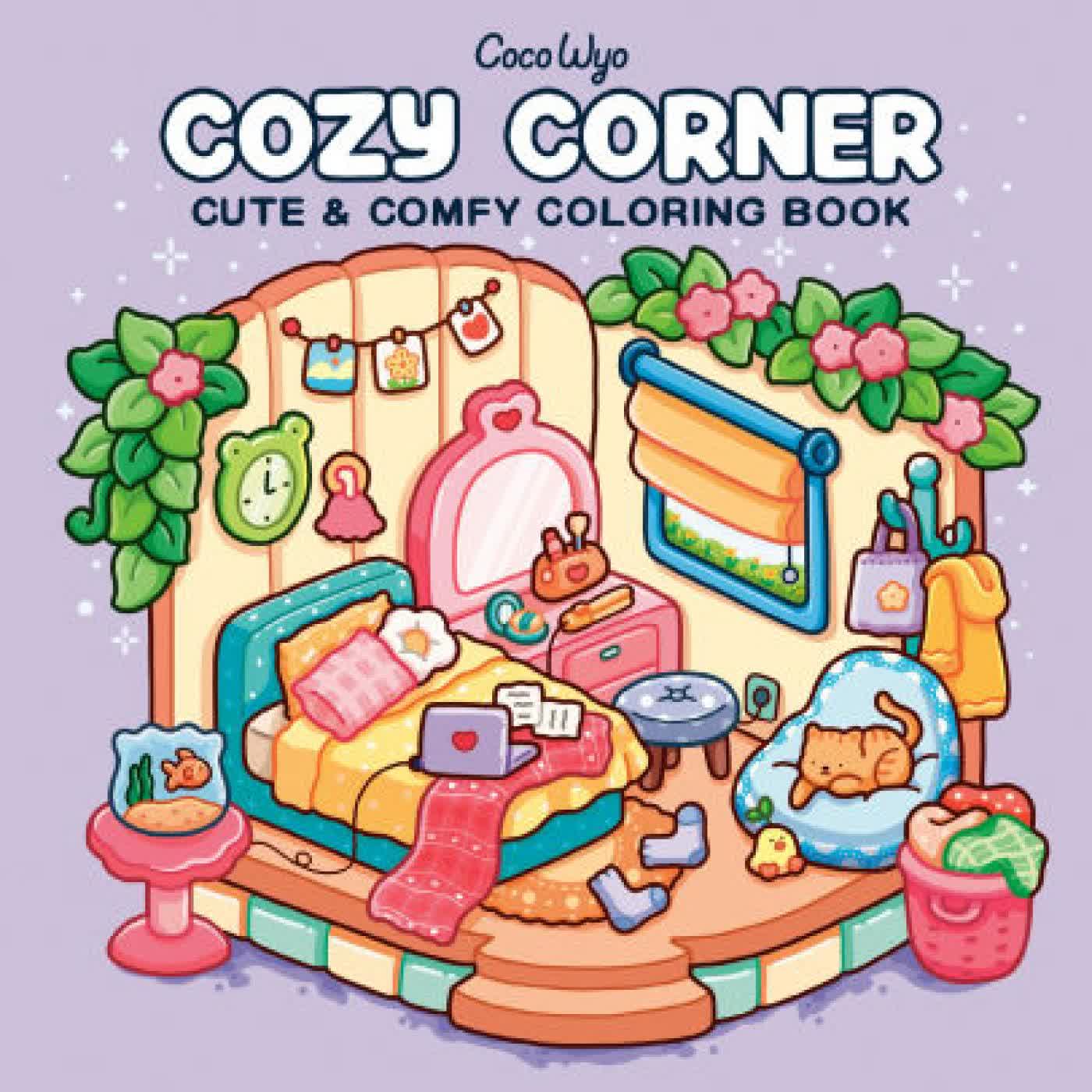 Cozy Corner: Coloring Book for Adults and Kids by Coco Wyo on Iphone New Format