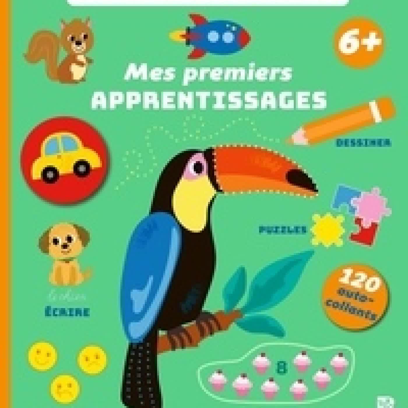Lire en ligne : Mes premiers apprentissages 6+. 120 autocollants