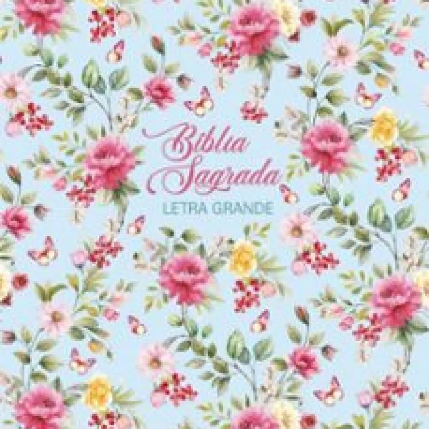 BÍBLIA NVI LETRA GRANDE, COURO-SOFT COM TRILATERAL DECORADA, FLORES, MAXIMALISTA, LEITURA PERFEITA THOMAS NELSON BRASIL