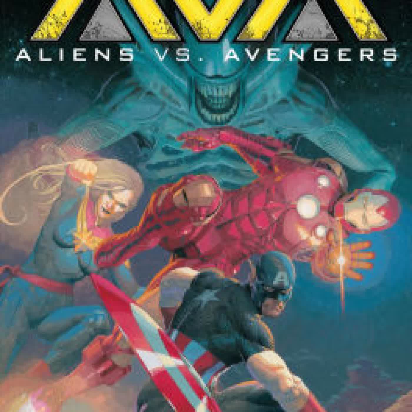 Aliens vs. Avengers by Jonathan Hickman, Esad Ribic on Iphone New Format