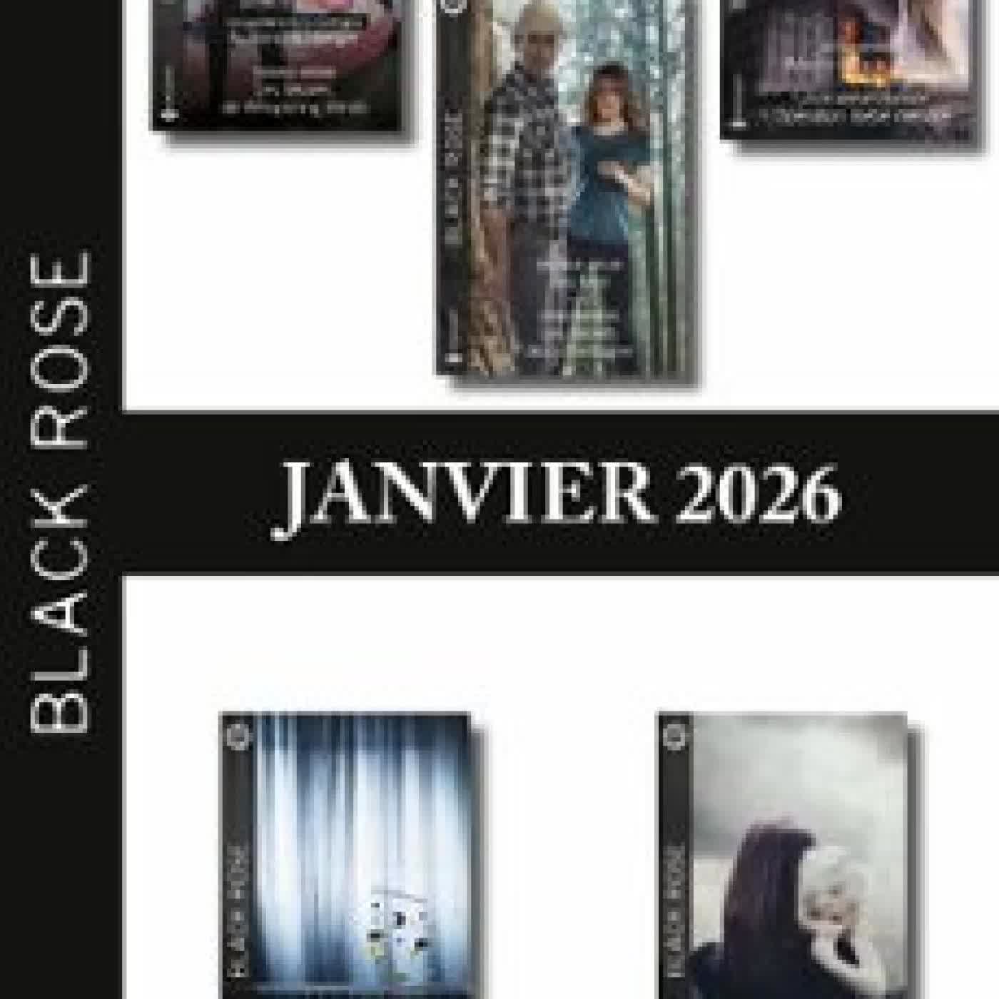 PACK MENSUEL BLACK ROSE - 10 ROMANS (JANVIER 2026) Collectif