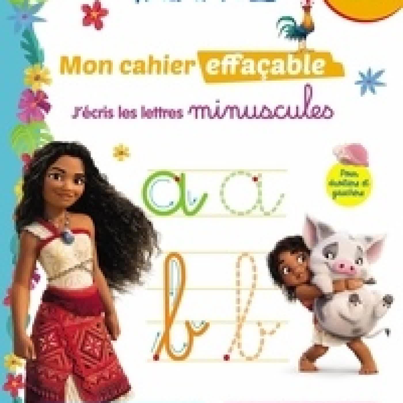 Lire en ligne : J'écris les lettres minuscules Vaiana 2. MS-GS