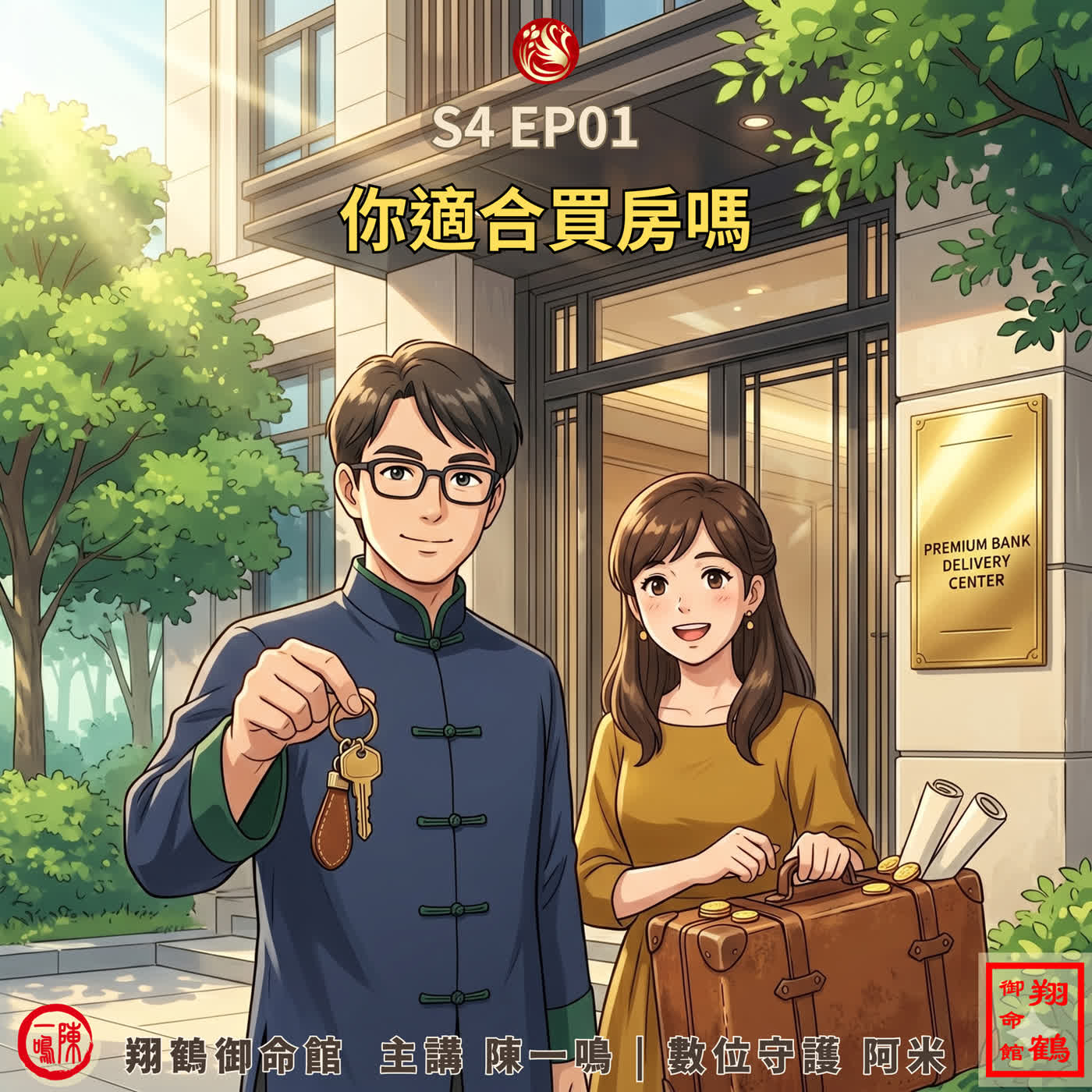 S4 EP01|你的命盤適合買房嗎?從財帛與田宅宮,看你是不是「人生大富翁」! episode artwork