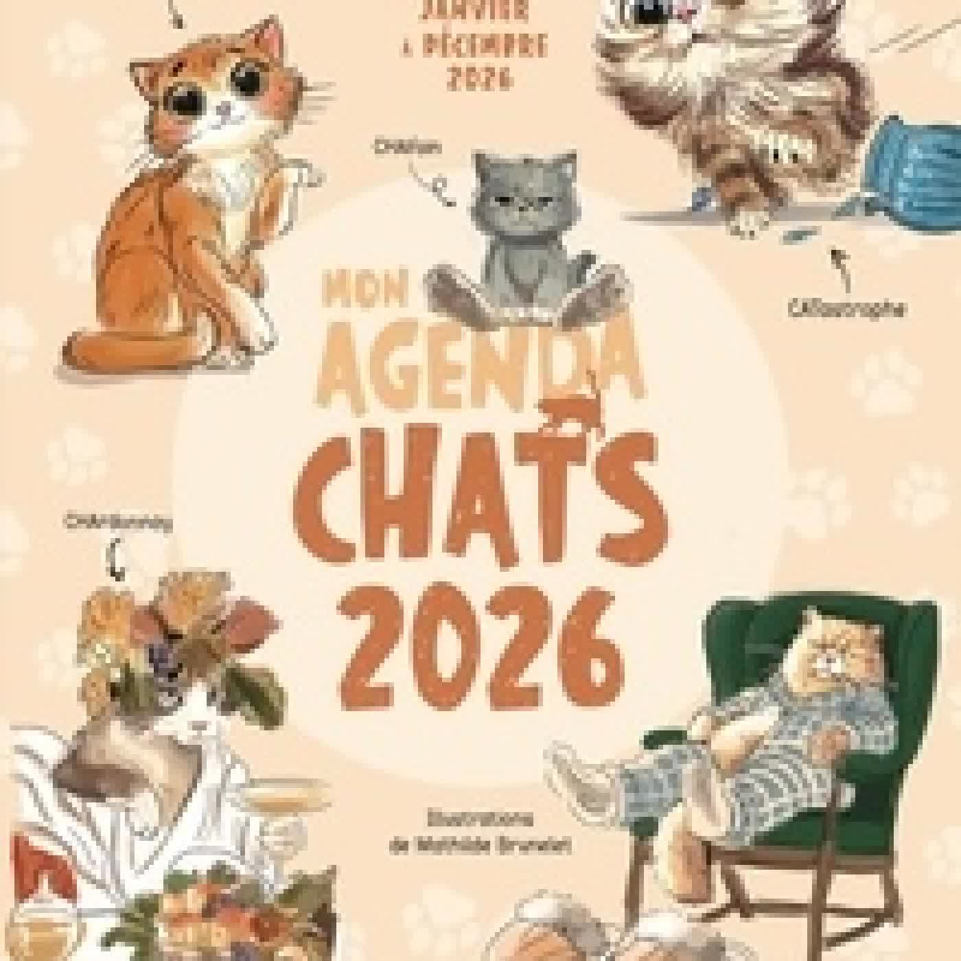 Télécharger Pdf Mon agenda chats Edition 2026