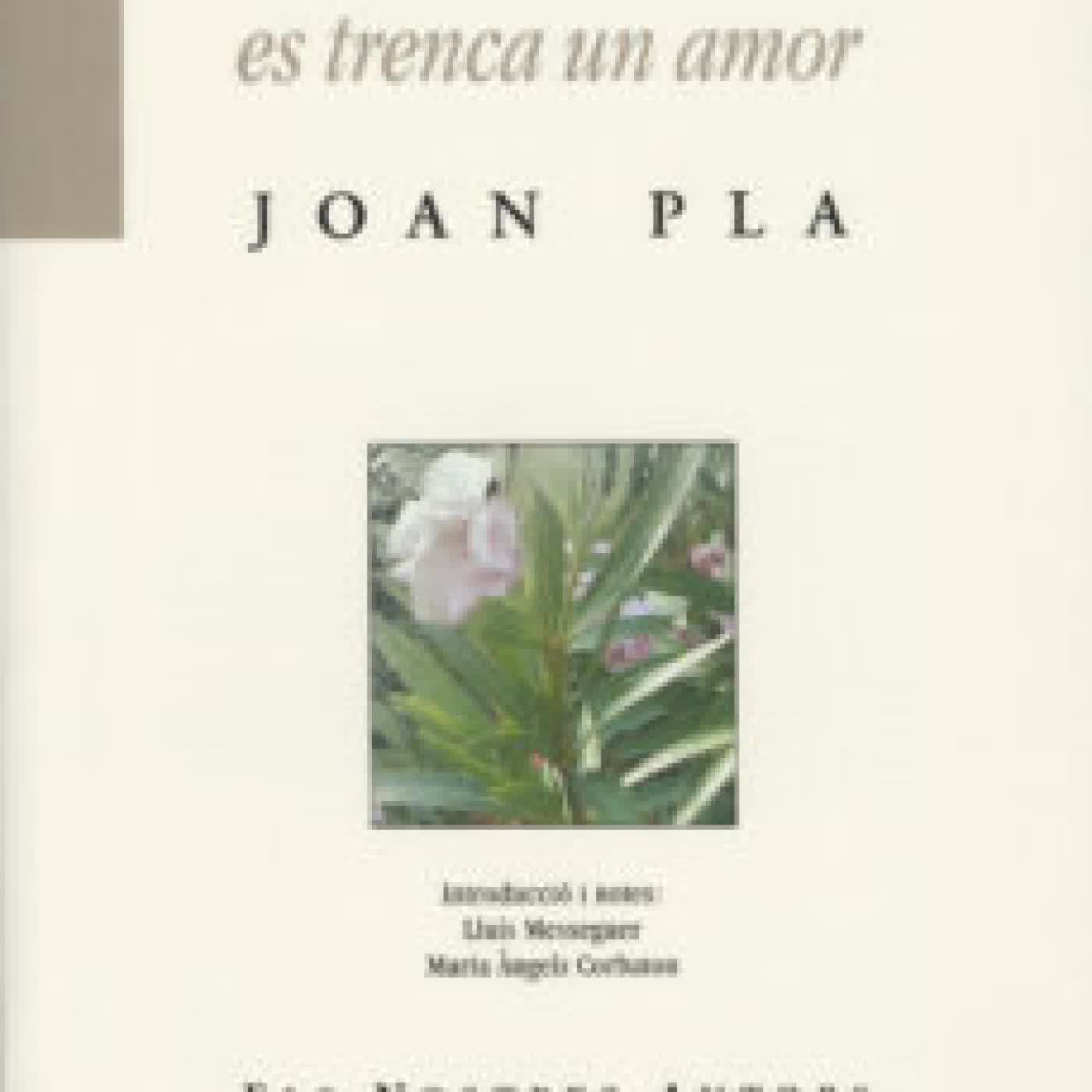 MOR UNA VIDA, ES TRENCA UN AMOR JOAN PLA
