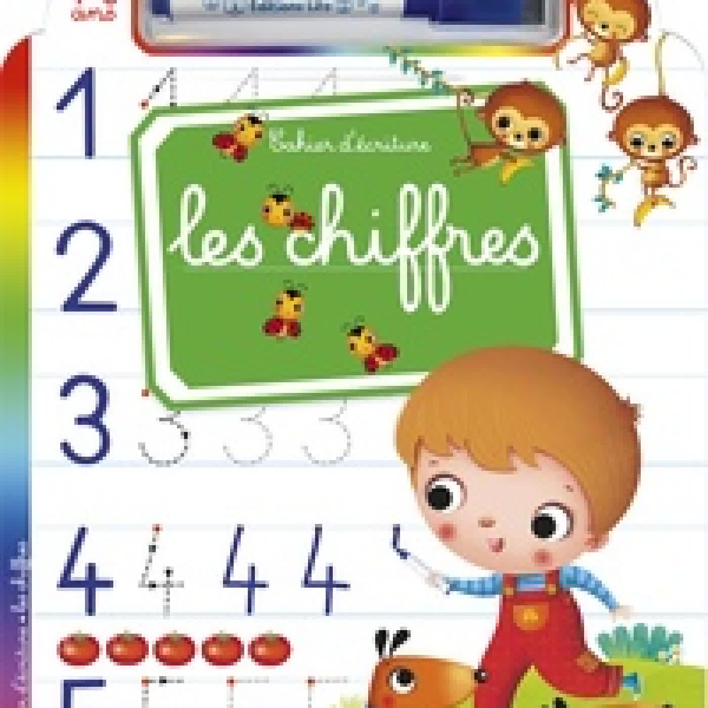 Lire en ligne : Les chiffres. Avec 1 feutre effaçable