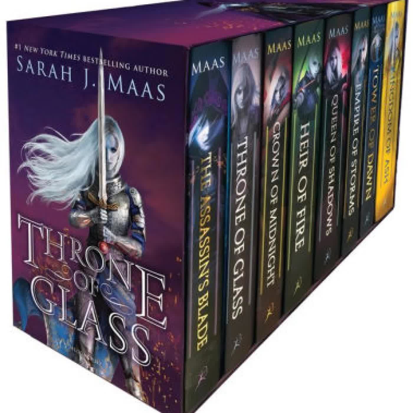 Throne of Glass Box Set by Sarah J. Maas on Iphone New Format