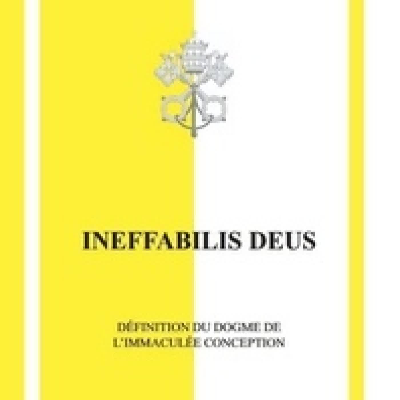 {téléchargement} Ineffabilis Deus. Définition du dogme de l'Immaculée Conception