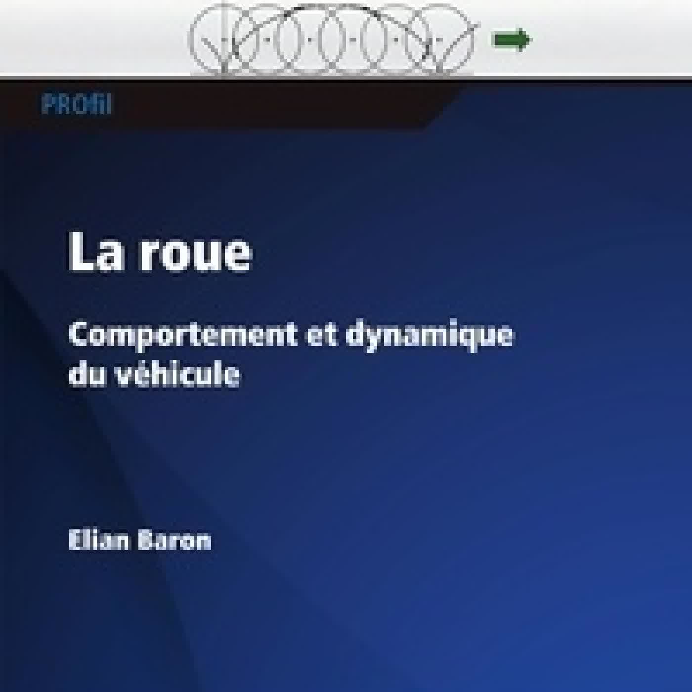 {téléchargement} La roue. Comportement et dynamique du véhicule