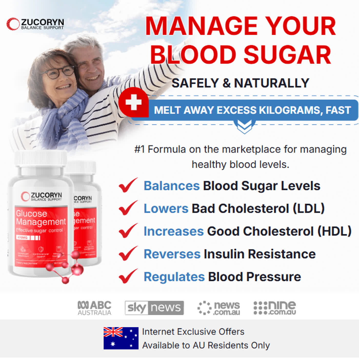 Zucoryn Glucose Management Australia: The #1 Natural Formula for Balanced Blood Sugar.