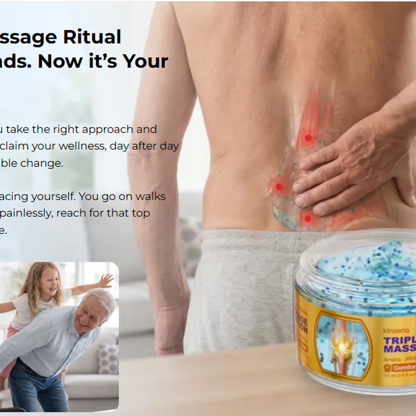 Kinzeno Gel New Zealand Review: Fast Relief for Grinding Knee & Back Pain
