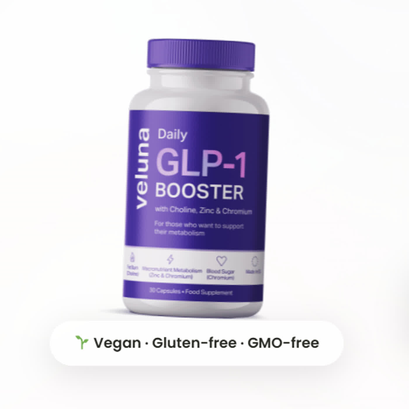 Veluna GLP-1 Booster Spian – Precio exclusivo con descuento y dónde comprarlo en Suecia.