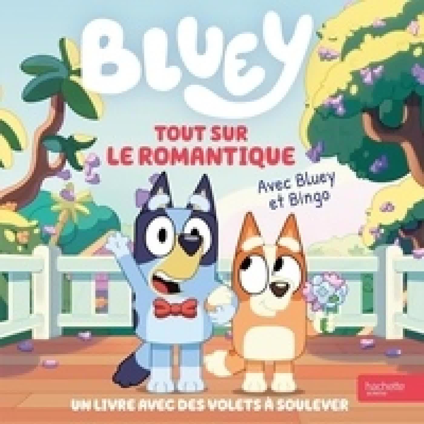 {téléchargement} Bluey Tout sur le romantique. Un livre avec des volets à soulever