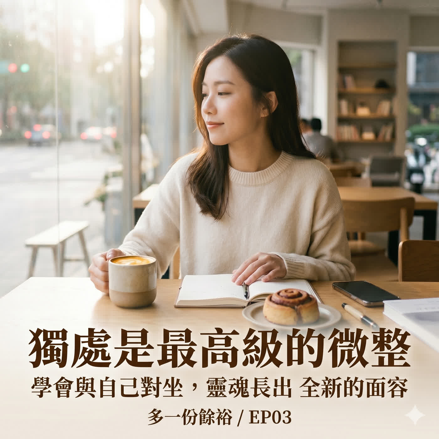 EP03 獨處是最高級的微整:學會與自己對坐,靈魂長出了全新的面容