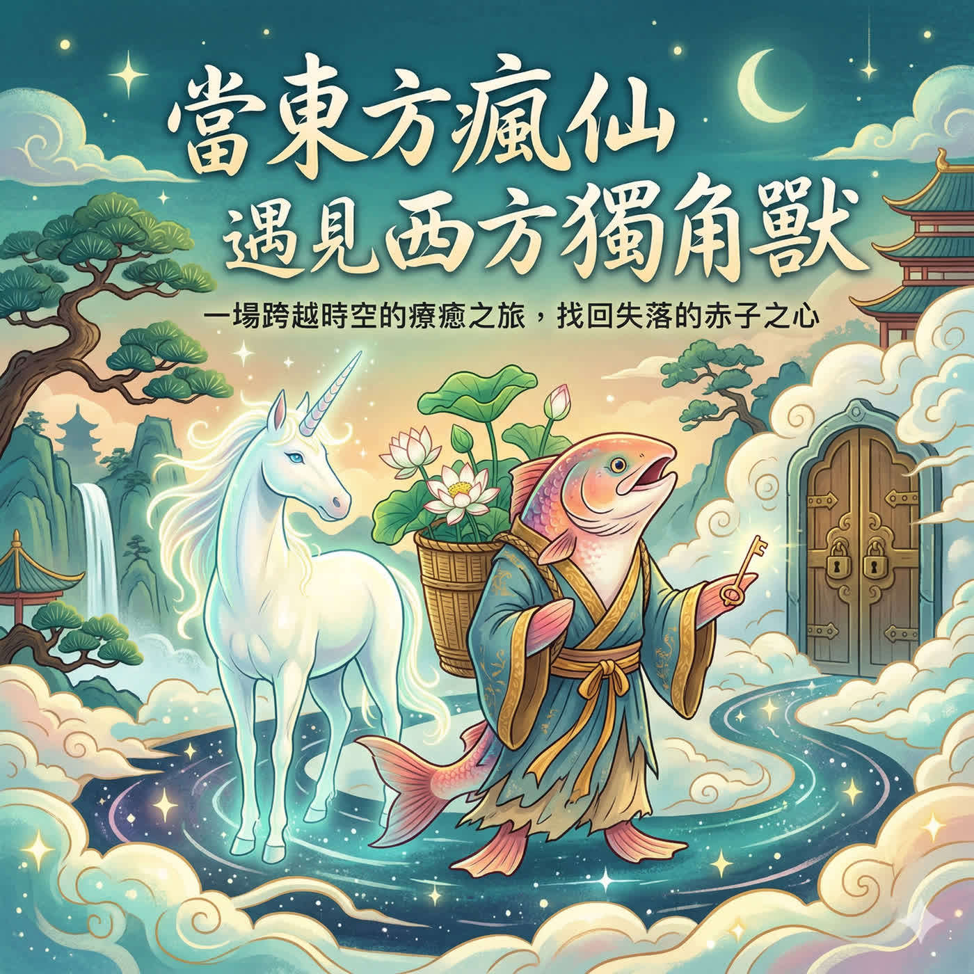 EP13.從藍采和的遊戲人間到獨角獸的慈悲療癒：如何在高壓社會中，為受傷的內在孩童尋回那片荷葉界限？ episode artwork