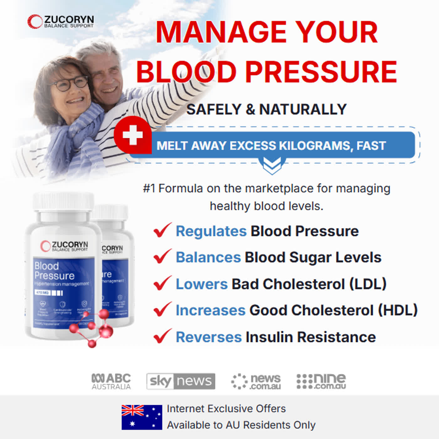 Zucoryn Blood Pressure New Zealand: The premium formula for cardiovascular health.