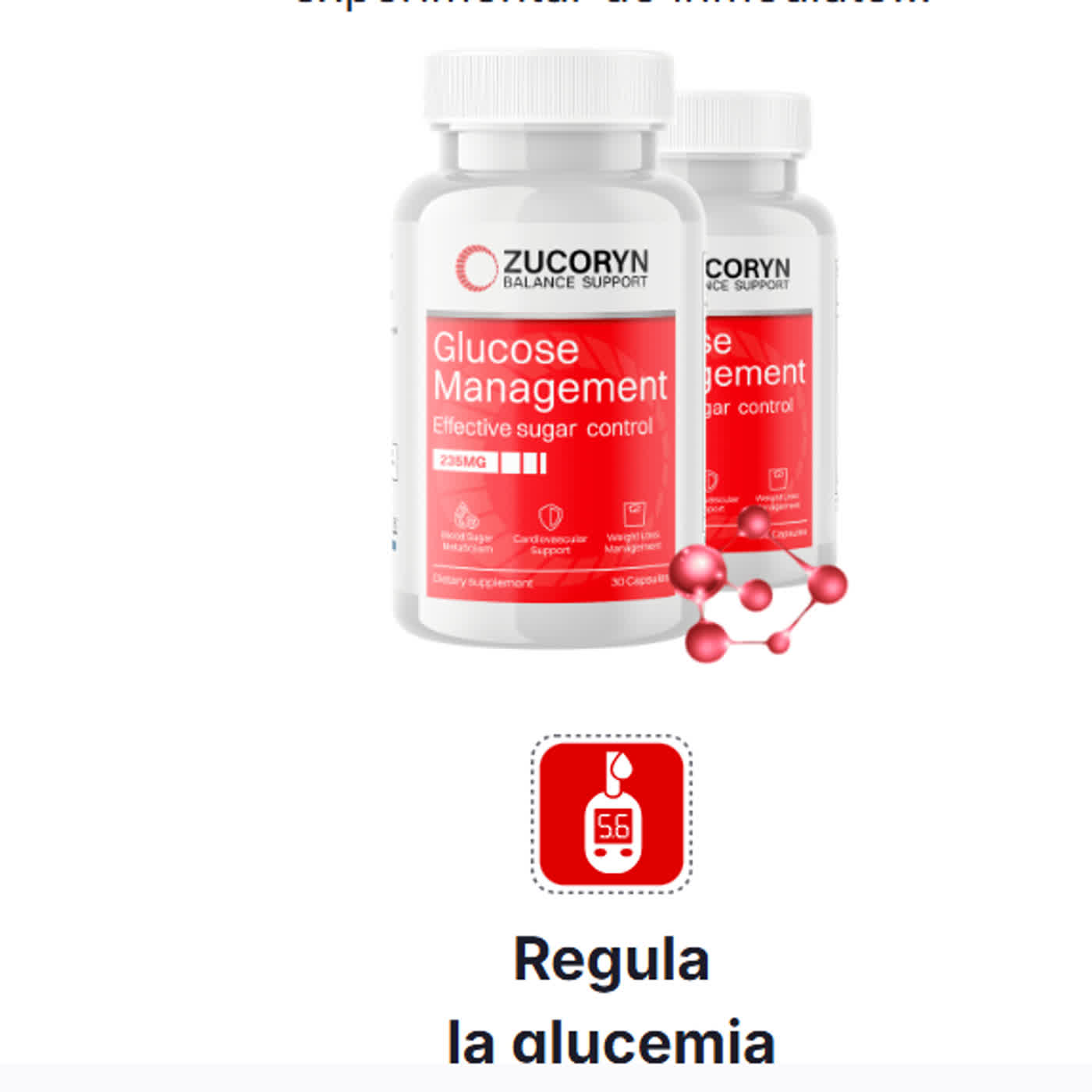 Zucoryn Glucose Management Puerto Rico: La opción premium para unos niveles saludables de glucosa.