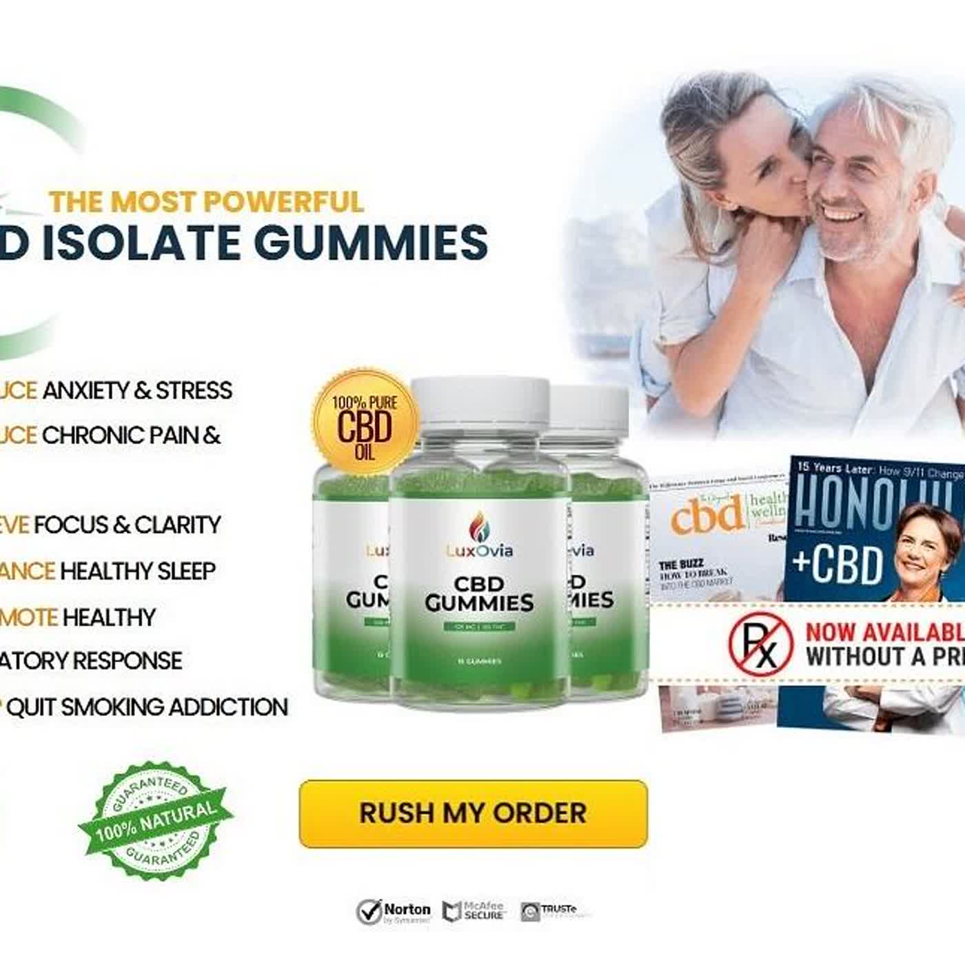 Luxovia CBD Gummies Reviews Review Best Result, Ingredients, Benefits & Where To Buy?