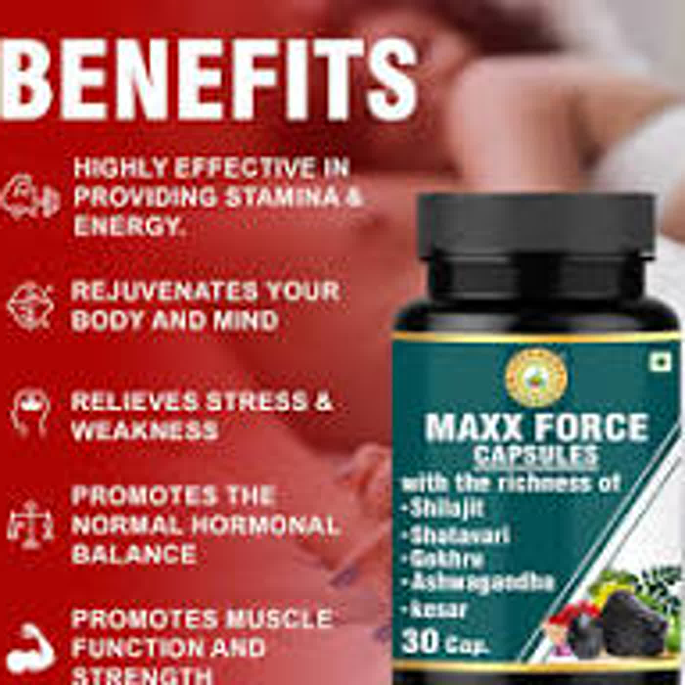 Max Force Capsule Intensify Your Drive