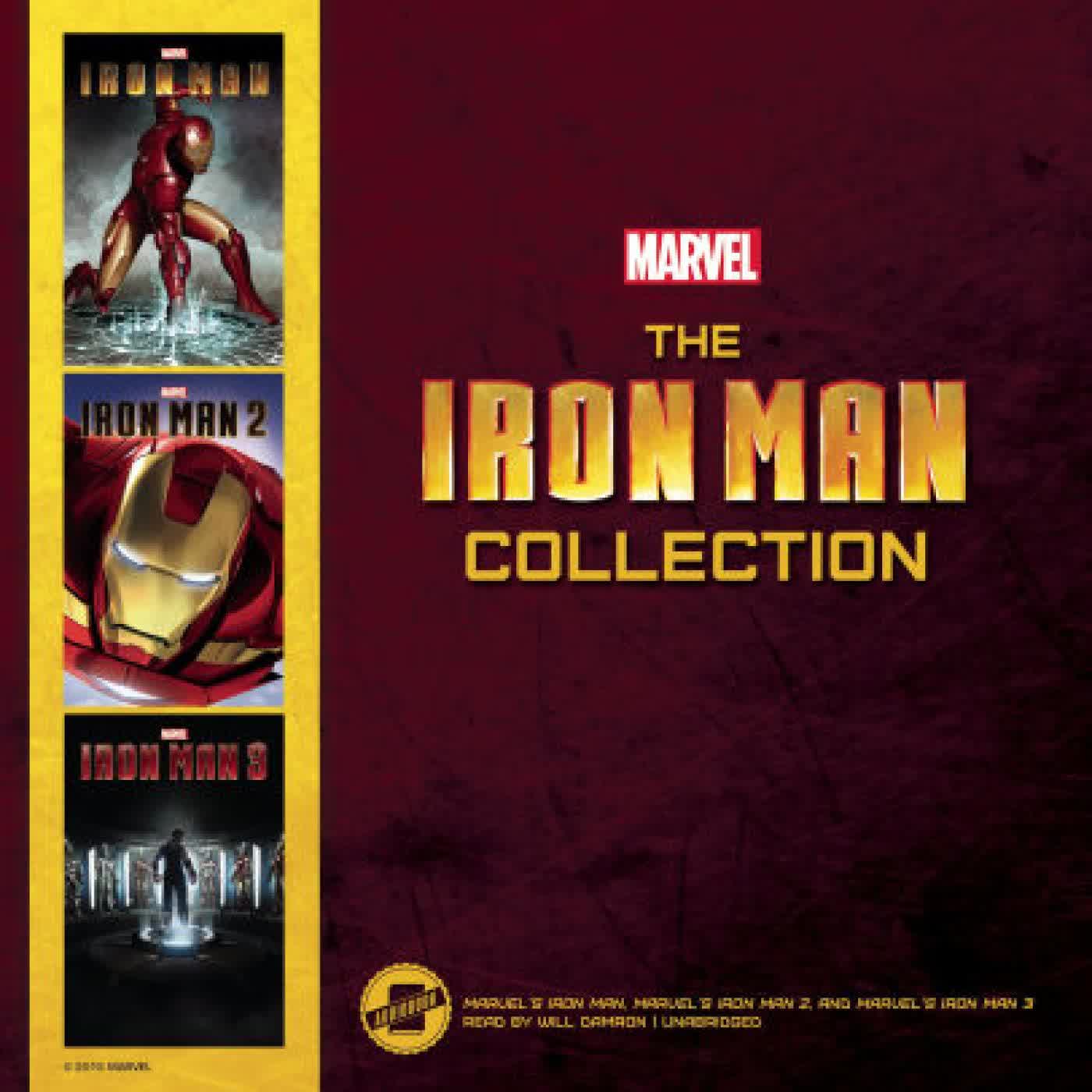 The Iron Man Collection: Marvel's Iron Man, Marvel's Iron Man 2, and Marvel's Iron Man 3 by Marvel Press, Stephen Sullivan, Alexander Irvine, Michael Siglain, Will Damron on Iphone New Format