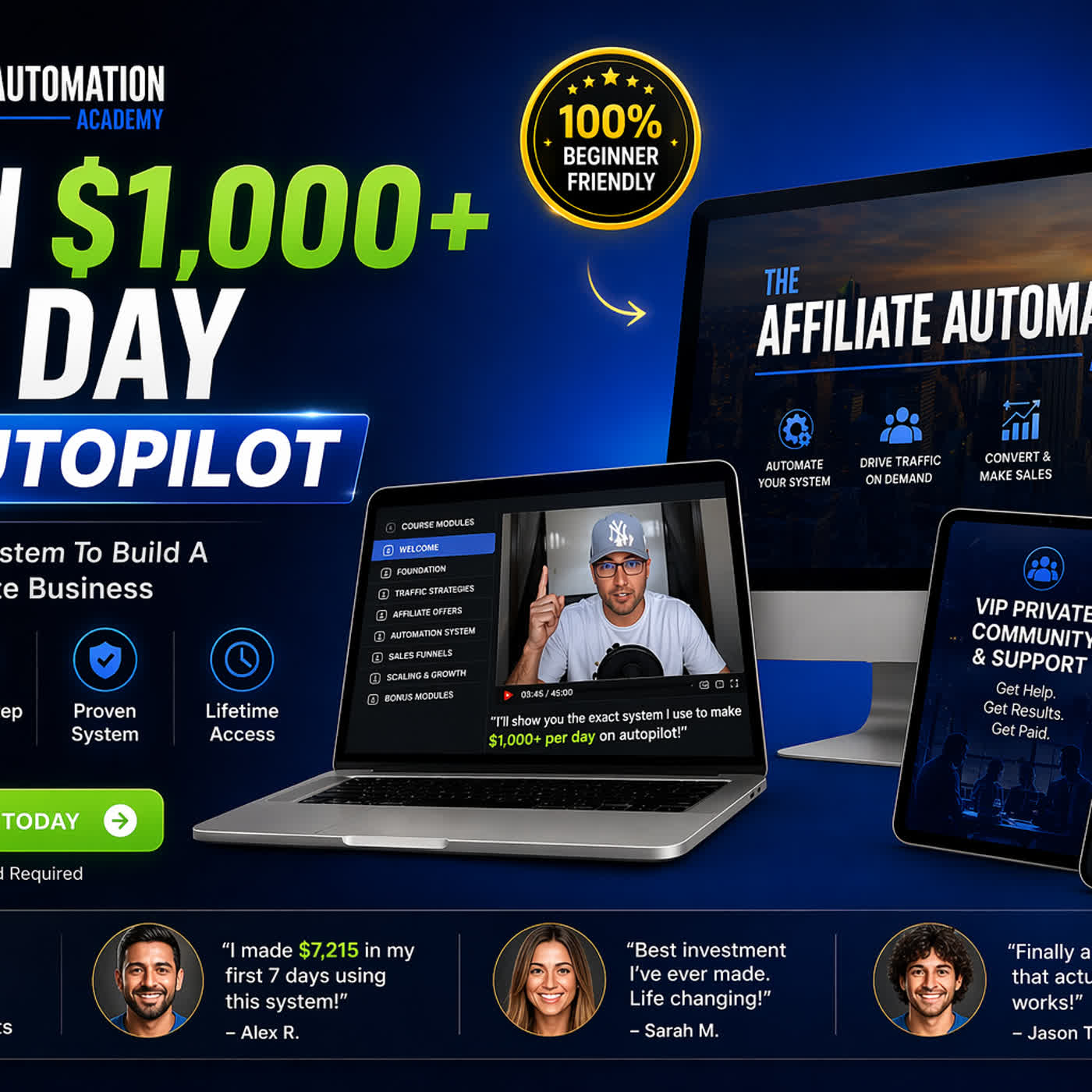 Affiliate Automation Academy Reviews: My Honest Experience After Testing System