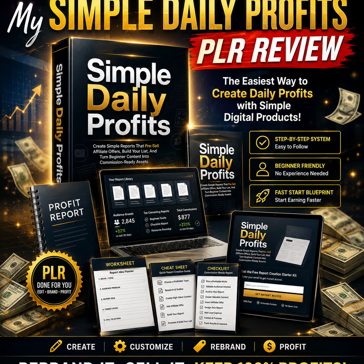 My Simple Daily Profits PLR Review – Worth It or Waste of Money?