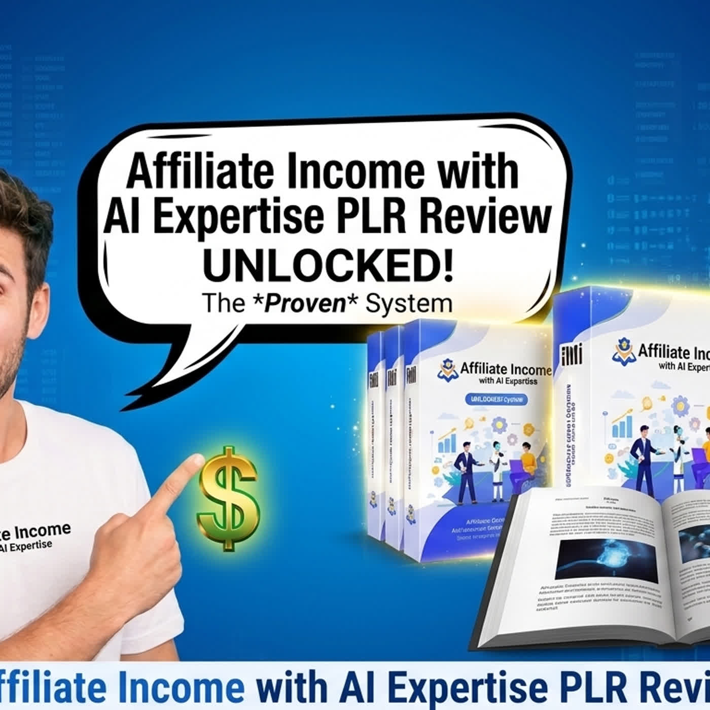 Affiliate Income with AI Expertise PLR Review – AI Money System Exposed