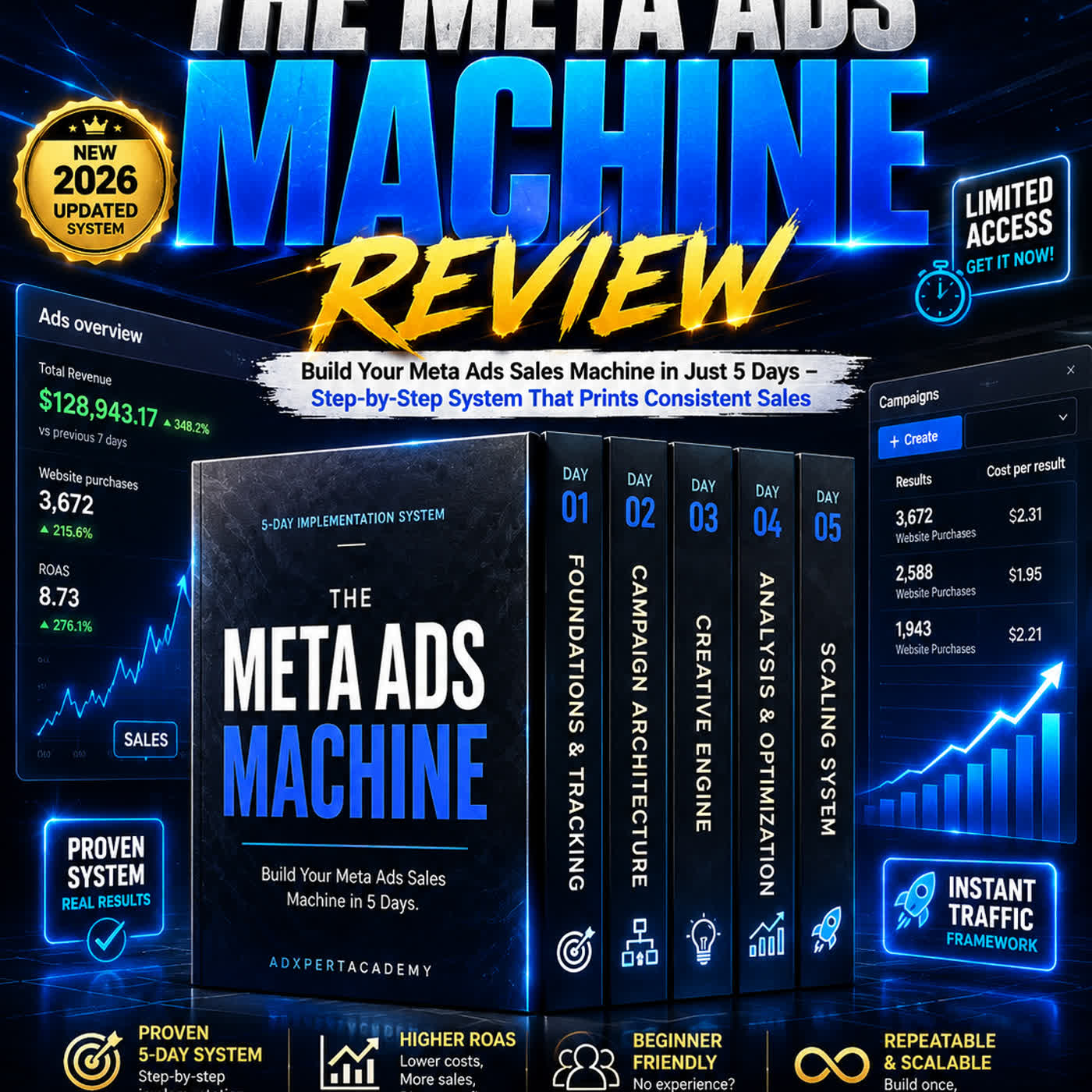 The Meta Ads Machine Review – Beginner Friendly or Overhyped Scam?