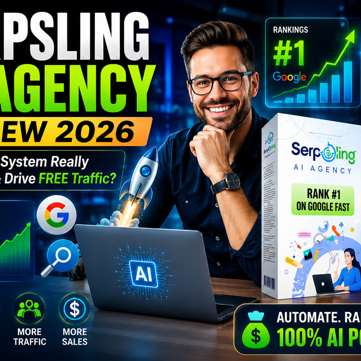 SerpSling AI Agency Review: Best AI Agency Software or Overhyped?