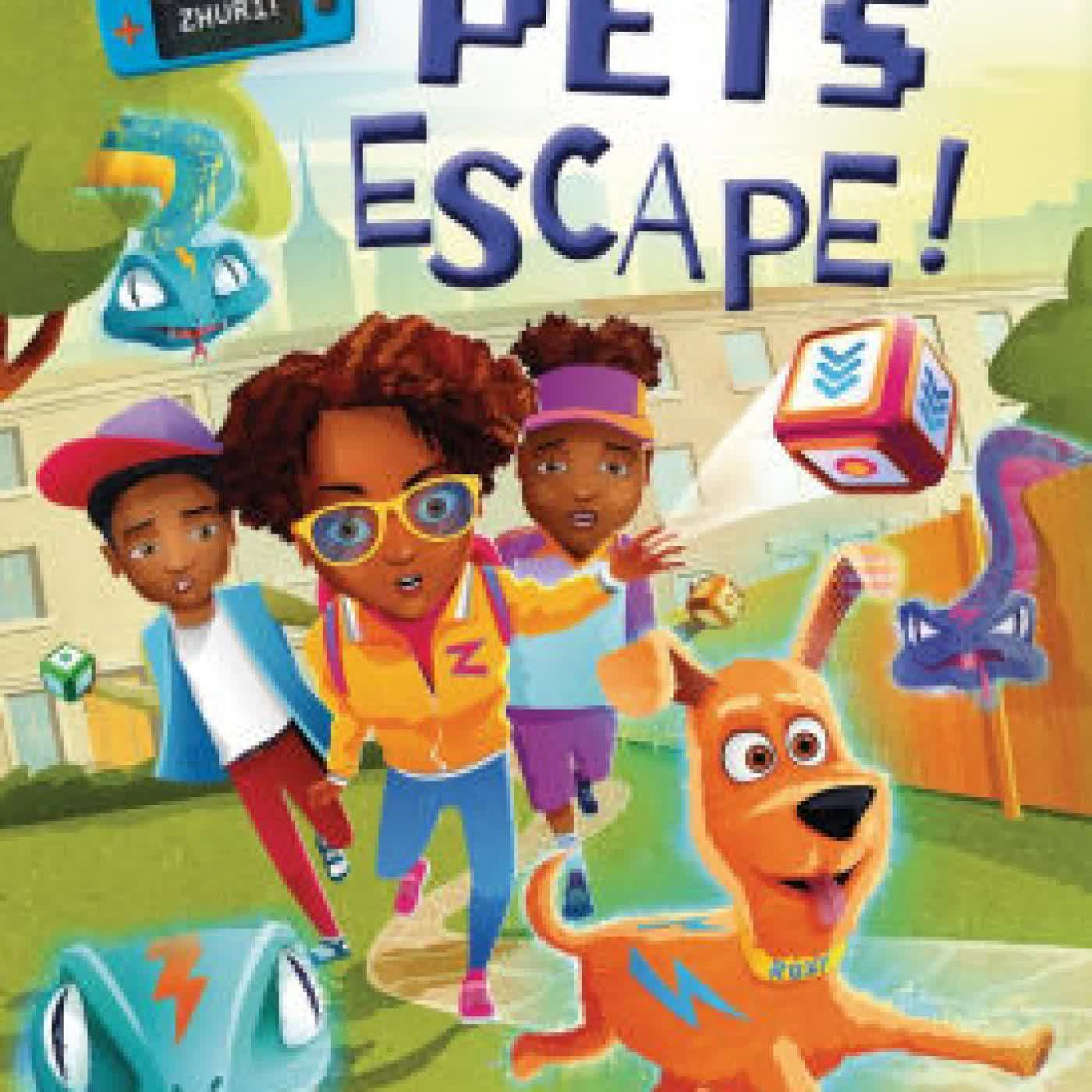 Mega Pets Escape! (Game On, Zhuri!, Book #3) by D Zollicoffer, Andy Potts on Iphone New Format